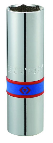 King Tony Gyertya-dugókulcs 1/2˝ 16mm, gumibetétes   463516R termék fő termékképe