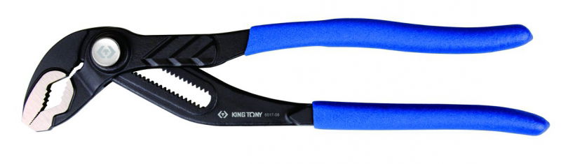 King Tony Vízpumpa fogó 310mm fűzött, gyorskioldós  6517-12C termék fő termékképe