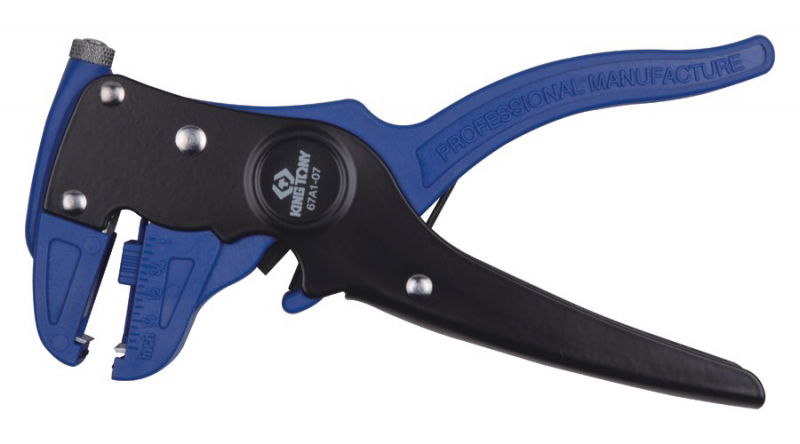 King Tony Kábelcsupaszító- 30-12AWG & vágó fogó 67A1-07 termék fő termékképe