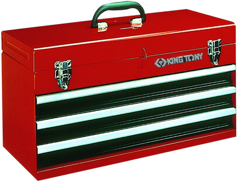 King Tony Szerszámos szekrény 3 fiók üres  87401-3 termék fő termékképe