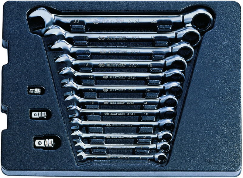 King Tony 15 részes racsnis csillag-villás kulcskészlet 8-22mm 9-10115MR termék fő termékképe