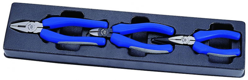 King Tony 3 részes fogókészlet szerszámos ládához  9-40203GP termék fő termékképe