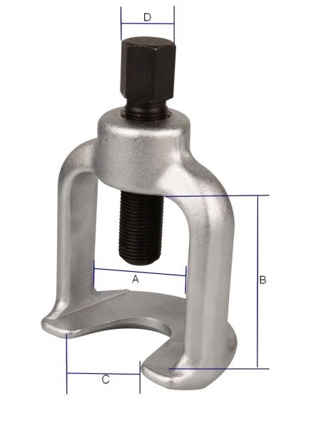 King Tony Gömbfej-kinyomó A=62,B=62,C=29,D=19mm 9BE43 termék fő termékképe