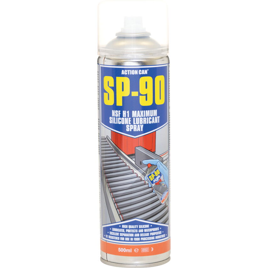 Action Can SP90-FG SZILIKON SPRAY (ÉLELMISZERIPARBAN HASZNÁLHATÓ) 500ML termék fő termékképe