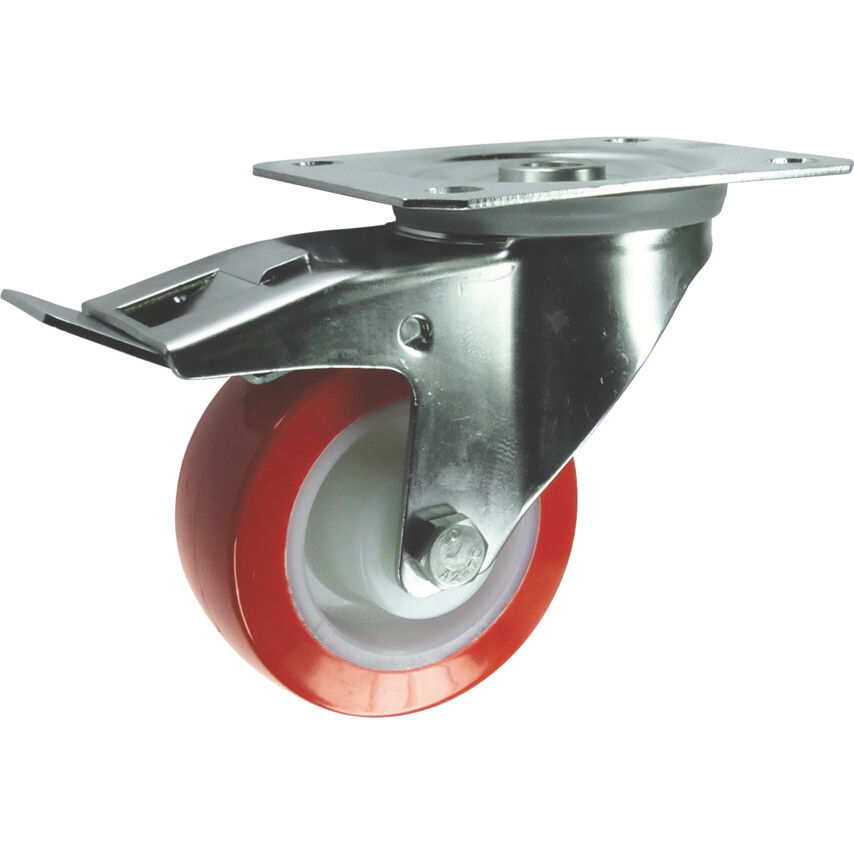 Atlas Workholders ROZSDAMENTES ACÉLGÖRGŐ NEJLONKERÉKKEL – GÖRGŐS CSAPÁGYAS 80MM termék fő termékképe