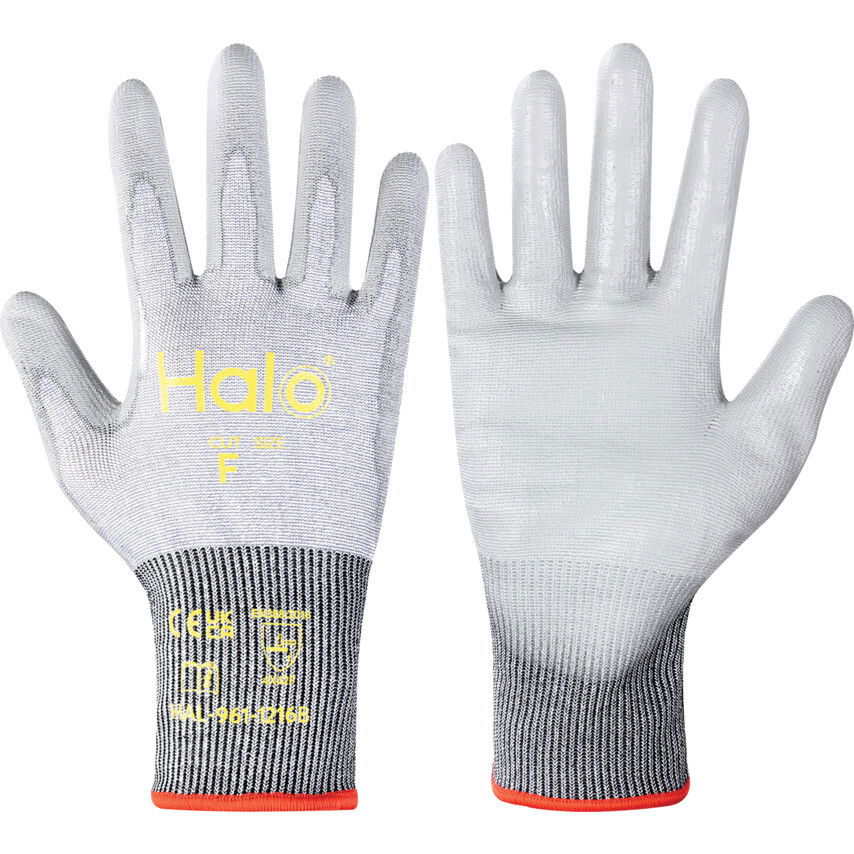 Halo VÁGÁSÁLLÓ (F SZINT) KESZTYŰ PU-BEVONATTAL 10 termék fő termékképe