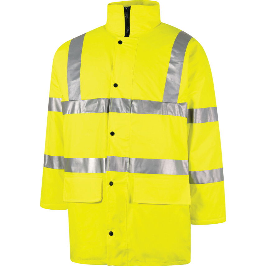 Halo HI-VIZ 'LÉLEGZŐ' KABÁT(EN471) SÁRGA-M termék fő termékképe