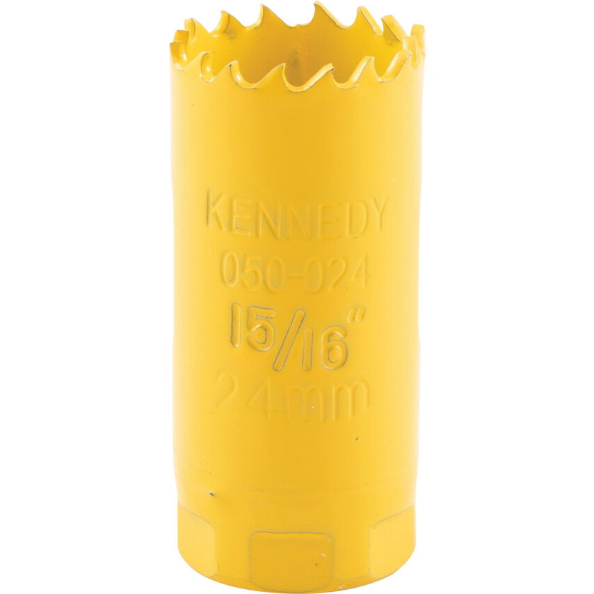 Kennedy 24MM  (15/16") ÁLLANDÓ FOGOSZTÁSÚ BIMETÁL LYUKFŰRÉSZ termék fő termékképe