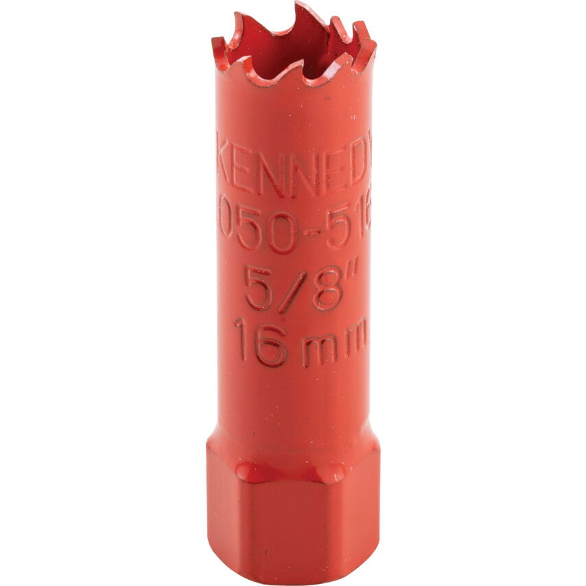 Kennedy 16MM (5/8") VÁLTOTT FOGOSZTÁSÚ BIMETÁL LYUKFŰRÉSZ termék fő termékképe