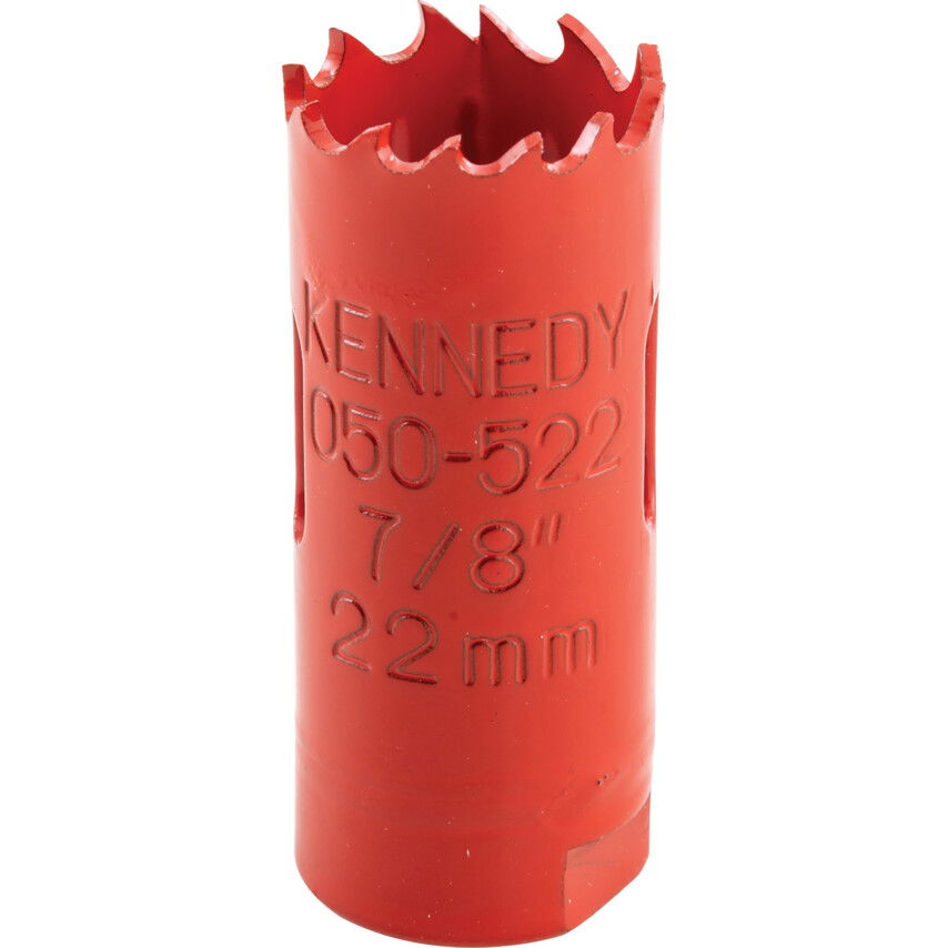 Kennedy 22MM (7/8") VÁLTOTT FOGOSZTÁSÚ BIMETÁL LYUKFŰRÉSZ termék fő termékképe
