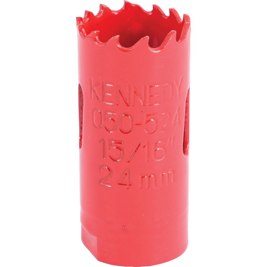 Kennedy 24MM (15/16") VÁLTOTT FOGOSZTÁSÚ BIMETÁL LYUKFŰRÉSZ termék fő termékképe