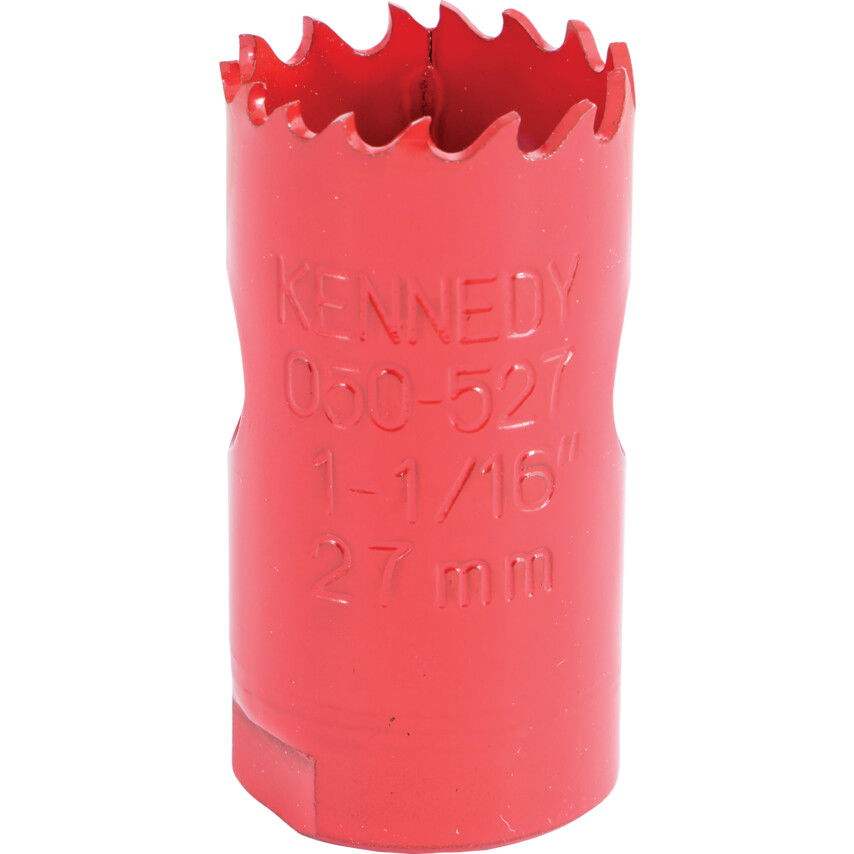 Kennedy 27MM (1.1/16") VÁLTOTT FOGOSZTÁSÚ BIMETÁL LYUKFŰRÉSZ termék fő termékképe