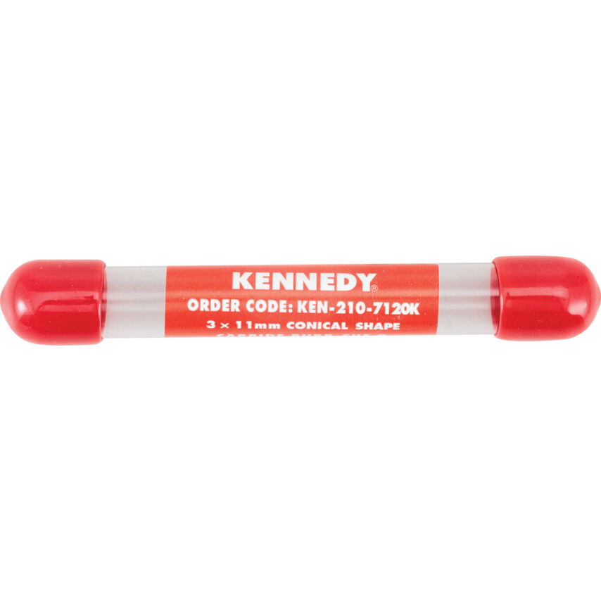 Kennedy 3X11MM KÚPOS TURBÓMARÓ TURBÓMARÓ FORGÁCSTÖRŐ FOGAZÁSSAL termék fő termékképe