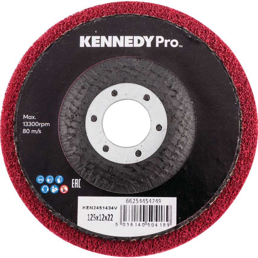 Kennedy Pro 125mm KENNEDY PRO NON-WOVEN RAPIDBLEND DISC termék fő termékképe