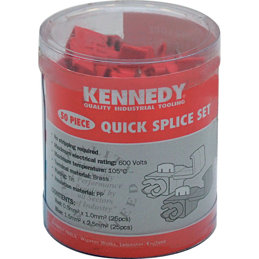 Kennedy AUTOMOTIVE QUICK SPLICING SET 50-PCE termék fő termékképe