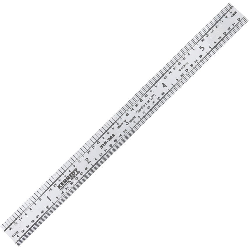 Kennedy 150MM/6" FLEXIBILIS ROZSDAMENTES VONALZÓ SZÖGLETES VÉGGEL termék fő termékképe