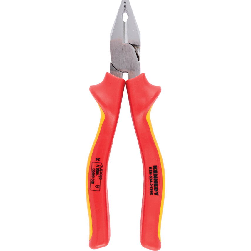 Kennedy Pro 180MM SZIGETELT EGYETEMES FOGÓ, KRÓMOZOTT, KÉTKOMPONENSŰ NYÉLLEL 1000V termék fő termékképe
