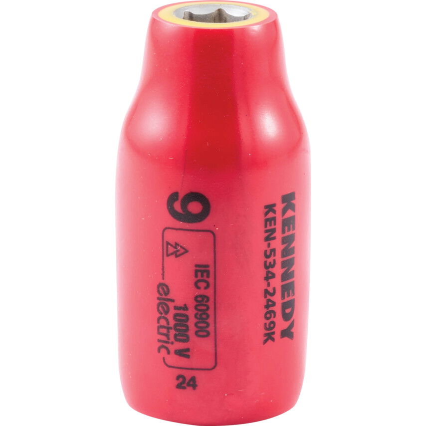 Kennedy Pro 9MM SZIGETELT HATSZÖGKULCS1/2" - 1000 V termék fő termékképe