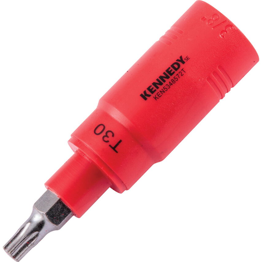 Kennedy SE Szigetelt Torx bit dugókulcs T25, 3/8"meghajtással termék fő termékképe