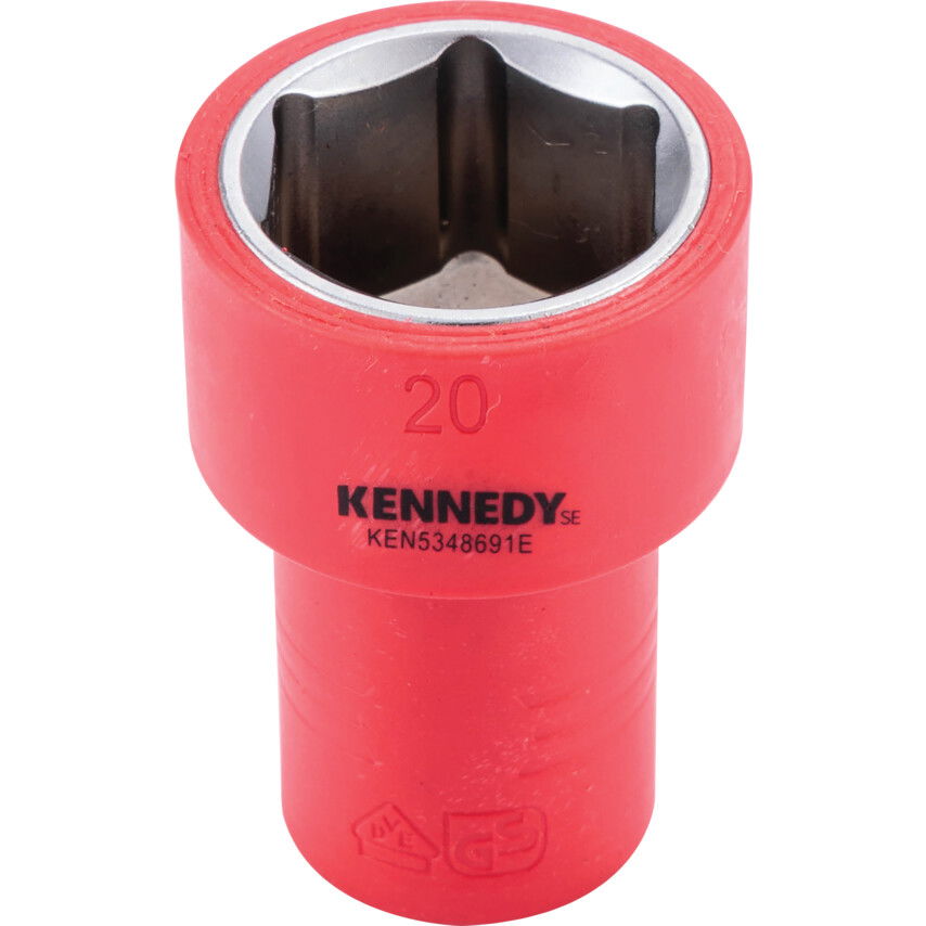 Kennedy SE 3/8" Szigetelt hatlapú dugókulcs – 20mm termék fő termékképe