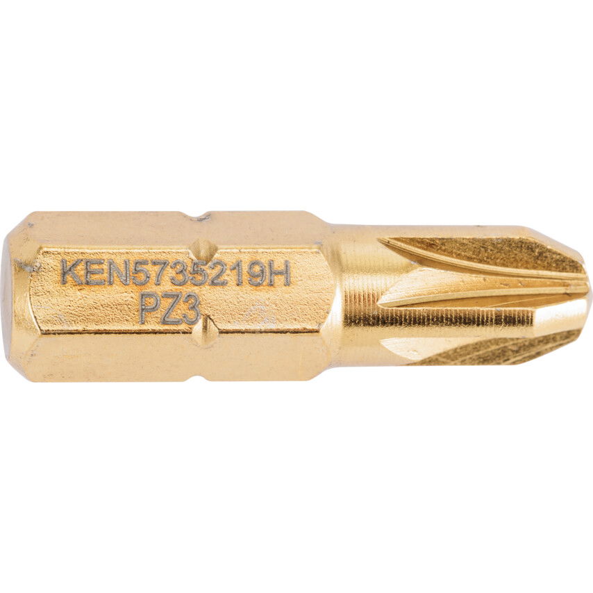 Kennedy No.3 P/DRIV TiN COATEDSCREWDRIVER BIT 1/4" HEX STD termék fő termékképe