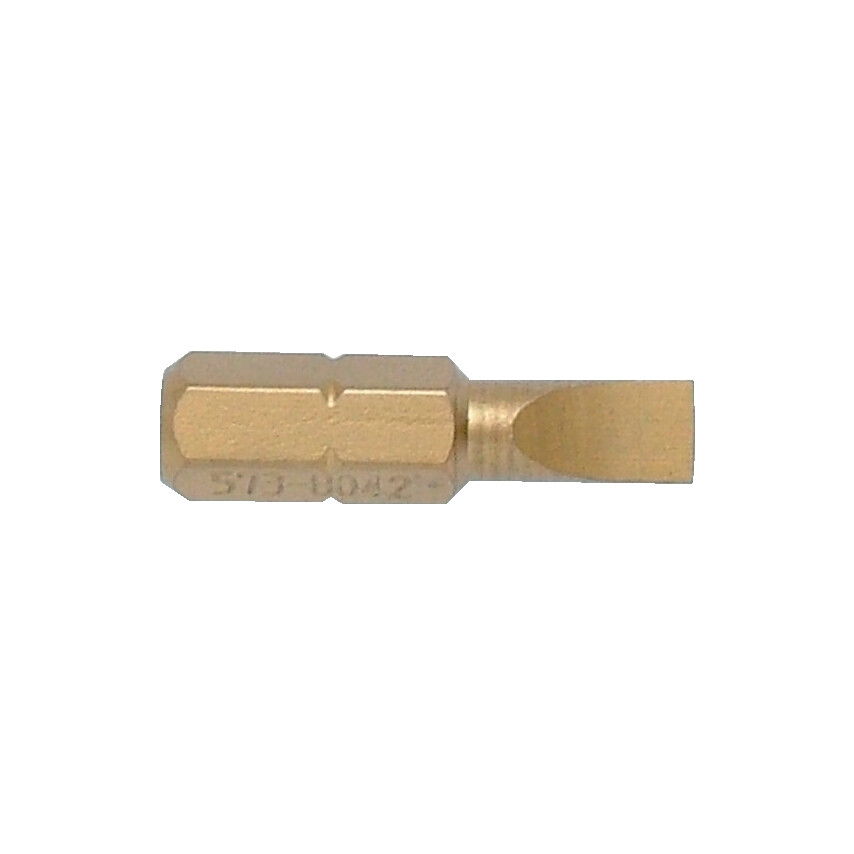Kennedy 5x25mm SLOT TiN COATEDSCREWDRIVER BIT 1/4" HEX STD termék fő termékképe