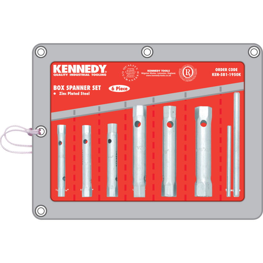 Kennedy 8 DB-OS CSŐKULCS KÉSZLET 1/4-3/4 A/F HAJTÓSZÁRAKKAL termék fő termékképe