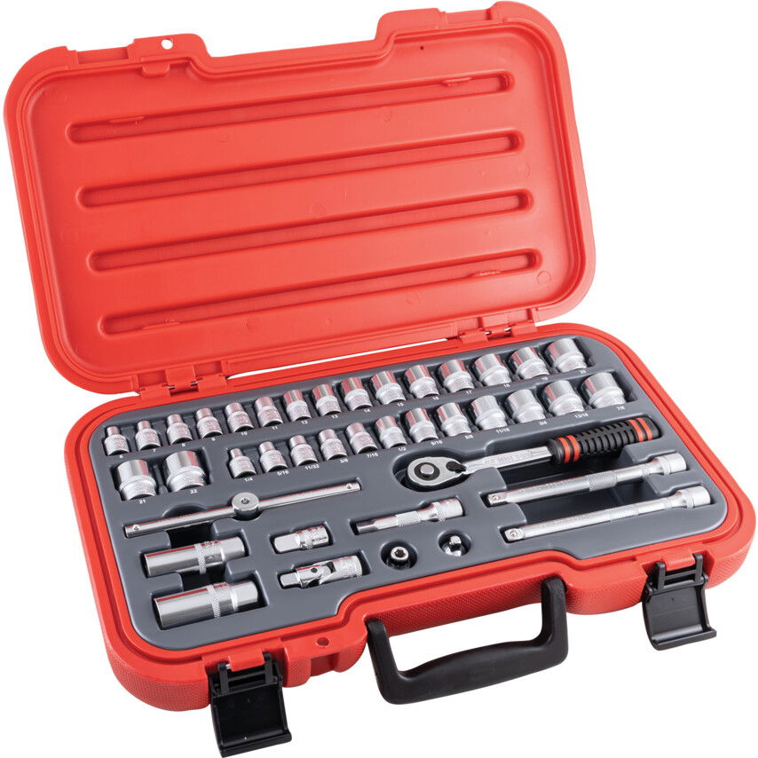 Kennedy METRIKUS/AF DUGÓKULCS KÉSZLET 3/8" MEGHAJTÓVAL 40 DB-OS termék fő termékképe