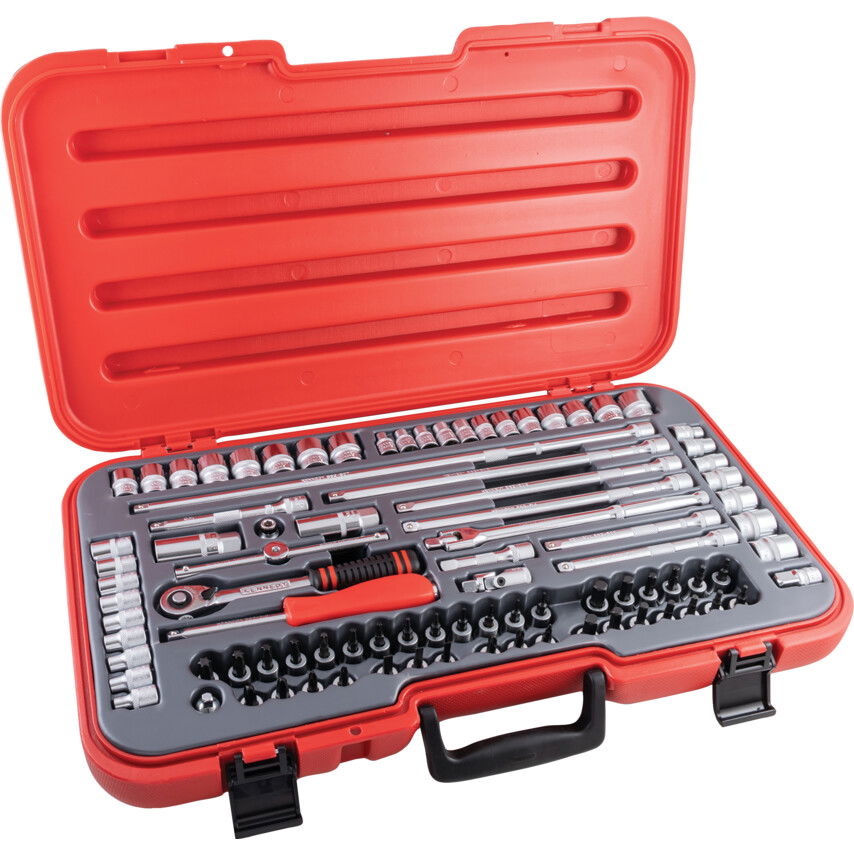 Kennedy METRIKUS/AF/WHITWORTH DUGÓKULCS KÉSZLET 3/8" MEGHAJTÓVAL 90 DB-OS termék fő termékképe