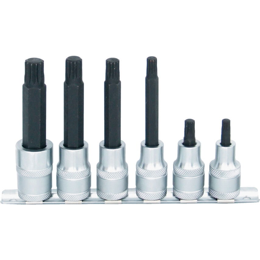 Kennedy M6-M14 FELTŰZHETŐ CSAVARBEHAJTÓ KÉSZLET 1/2" MEGHAJTÓVAL (6 DB-OS) termék fő termékképe