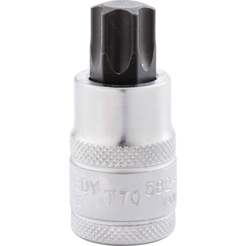 Kennedy T70 X 55MM TORX FELTŰZHETŐ CSAVARBEHAJTÓ 1/2" MEGHAJTÓVAL termék fő termékképe