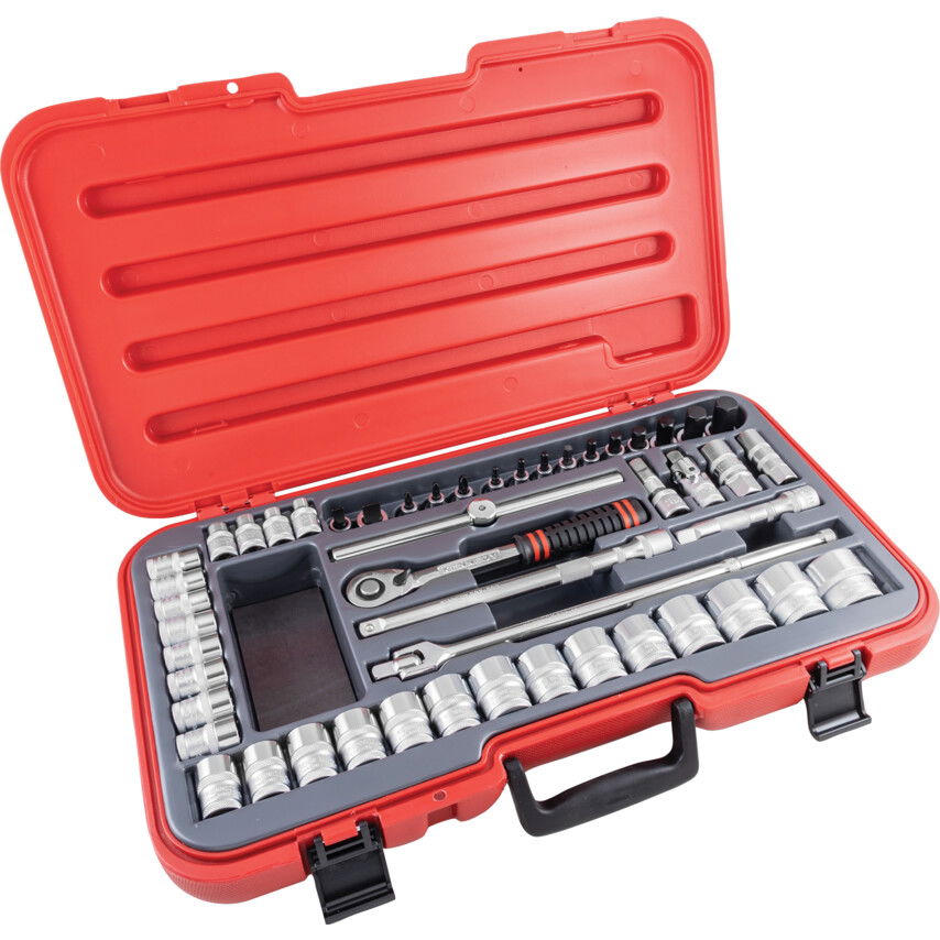 Kennedy METRIKUS DUGÓKULCS KÉSZLET 1/2" MEGHAJTÓVAL (50 DB-OS) termék fő termékképe