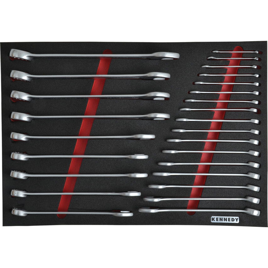 Kennedy 26 RÉSZES IPARI CSILLAG-VILLÁSKULCSKÉSZLET SZIVACSBAN  M1832 termék fő termékképe