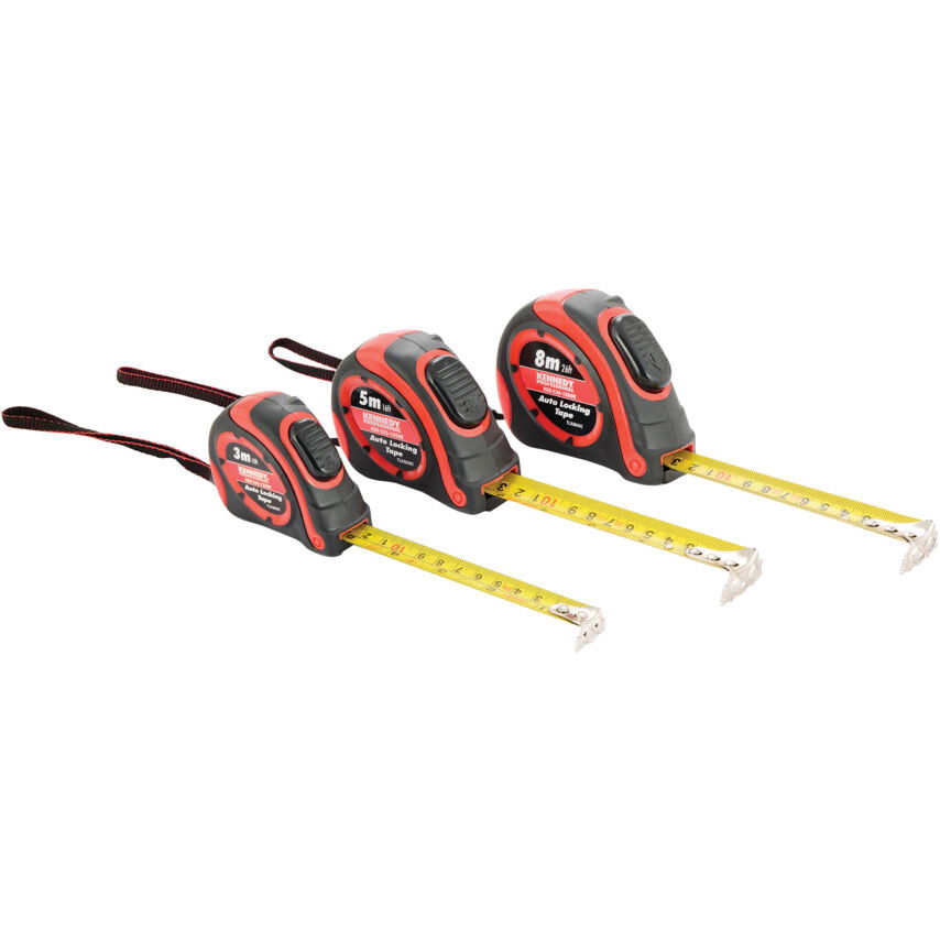Kennedy DOUBLE SIDED TAPE MEASURE SET 3M,5M, 8M termék fő termékképe
