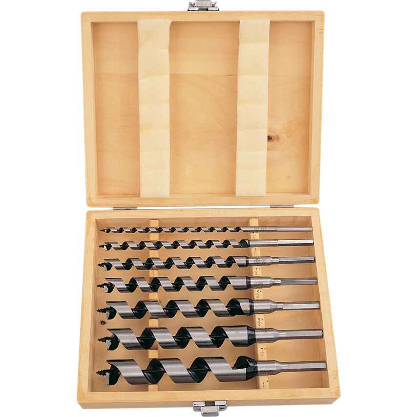 Kennedy 1/4"-1" SOLID CENTRE AUGER BITS(SET-7) termék fő termékképe