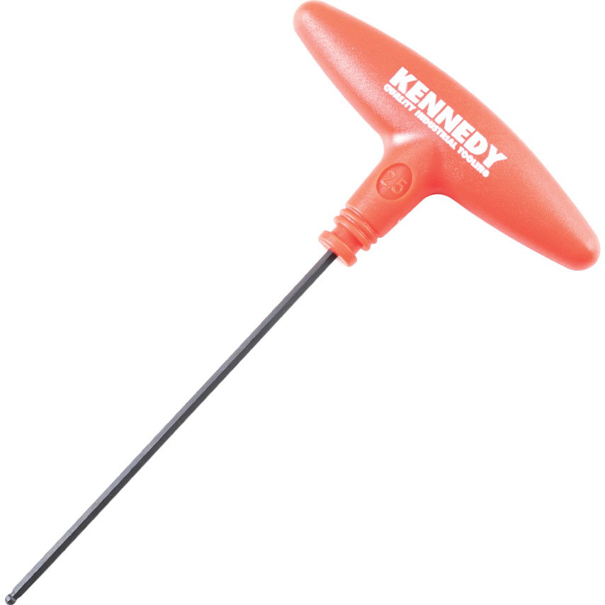 Kennedy 2.5MM T-NYELŰ GÖMBVÉGŰ HATSZÖGKULCS termék fő termékképe