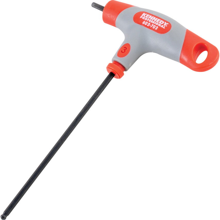 Kennedy Pro 3.0MM T-NYELŰ GÖMBVÉGŰ HATSZÖGKULCS termék fő termékképe