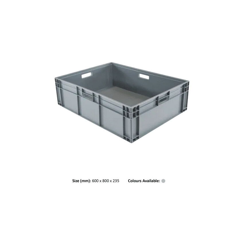 Matlock 800X600X220MM EURO SZÜRKE TÁROLÓ termék fő termékképe