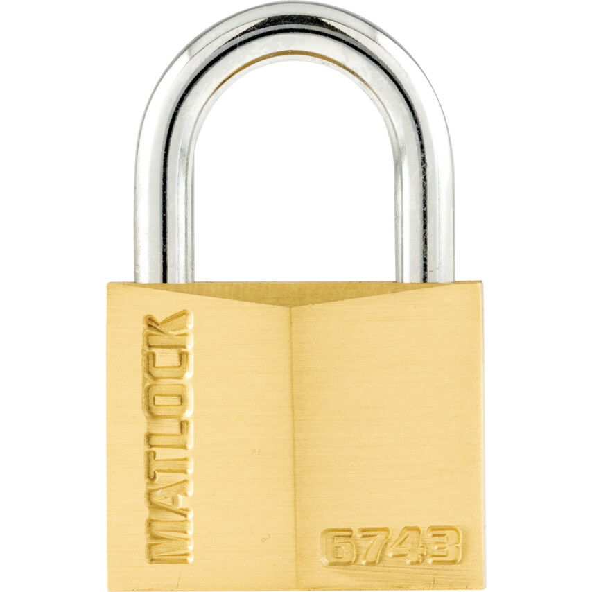 Matlock 40X22MM SÁRGARÉZ LAKAT termék fő termékképe