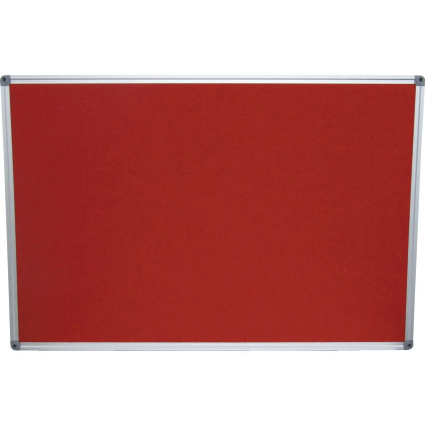 Offis FILC PREZENTÁCIÓS TÁBLA 900X600MM PIROS ALUMINIUM KERET termék fő termékképe