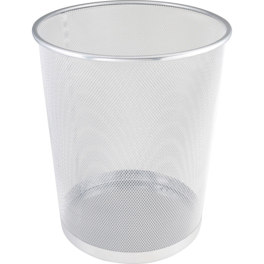 Offis 15 LITERES HÁLÓS SZEMETES, EZÜSTSZÍNŰ termék fő termékképe