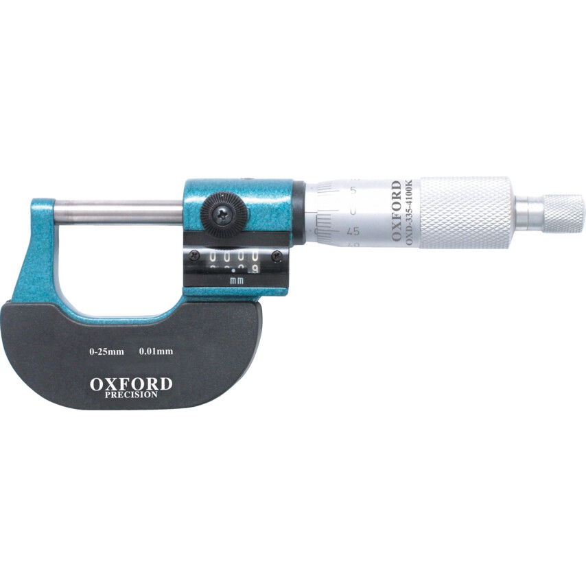 Oxford MECHANIKUS SZÁMLÁLÓS MIKROMÉTER 0-25MM/0-1" termék fő termékképe