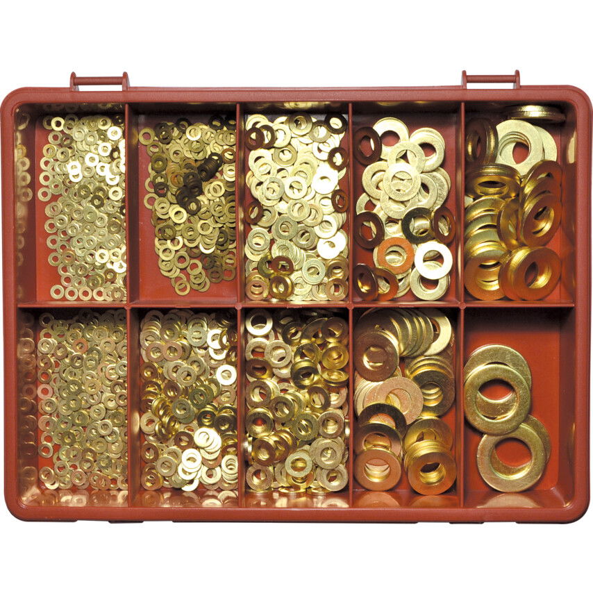 Qualfast METRIKUS SÁRGARÉZ ALÁTÉT KÉSZLET termék fő termékképe