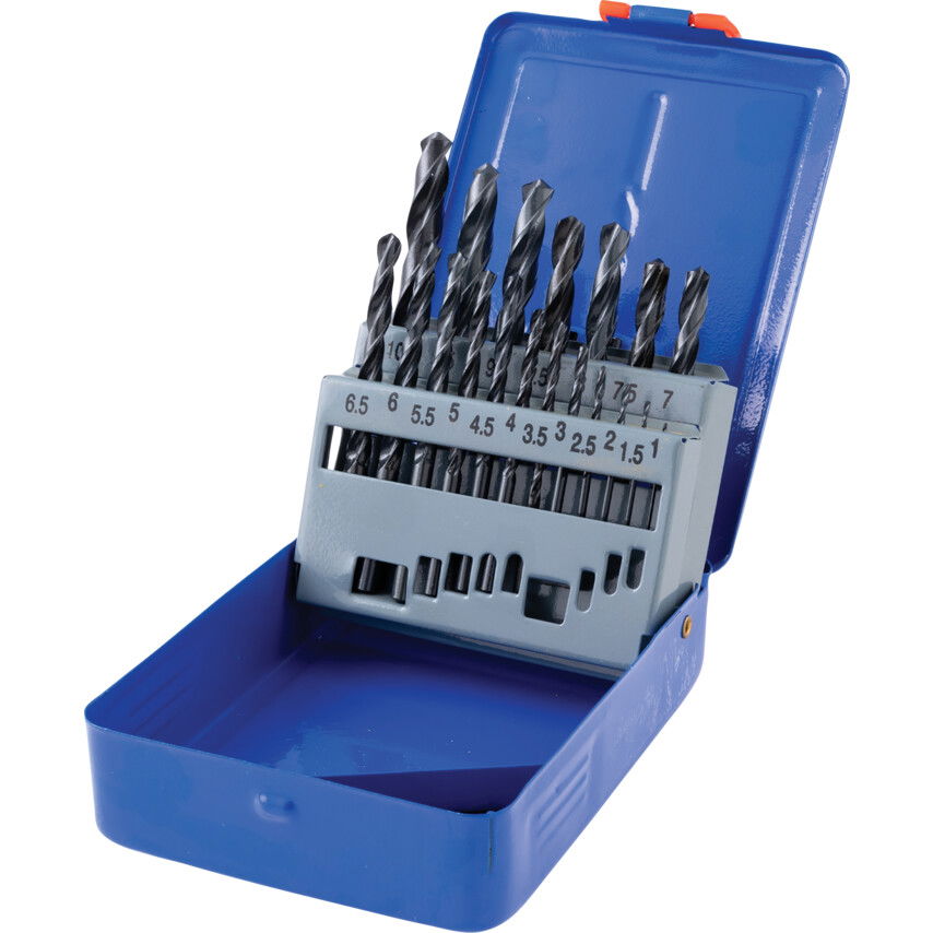 Sherwood 1-10mmX0.5mm HSS STRAIGHT SHANKROLL FORGED DRILL SET (ST-19) termék fő termékképe