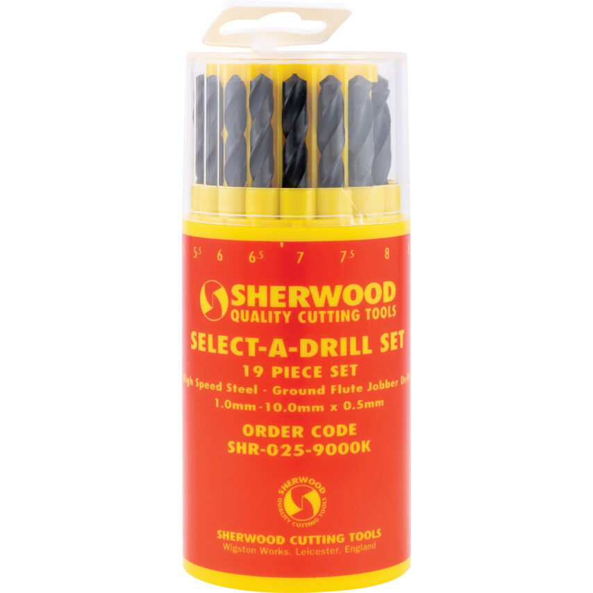 Sherwood 19 DB-OS HSS CSIGAFÚRÓ KÉSZLET 1.0-10.0X0.5MM termék fő termékképe