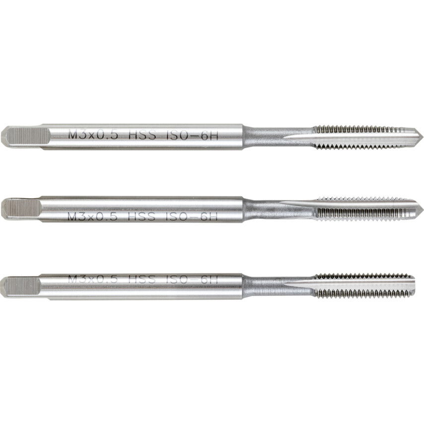 Sherwood 3.0X0.50MM EGYENES HORNYÚ HSS KÉZI MENETFÚRÓ KÉSZLET termék fő termékképe