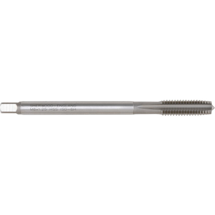 Sherwood 8.0X1.25MM EGYENES HORNYÚ HOSSZÚ HSS KÉZI KÖZÉPVÁGÓ MENETFÚRÓ termék fő termékképe