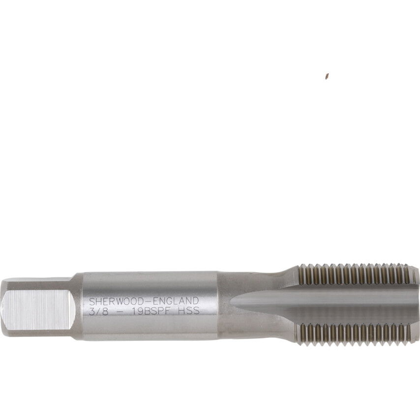 Sherwood 3/8"X19 BSPF EGYENES HORNYÚ HSS KÉZI KÉSZREVÁGÓ MENETFÚRÓ termék fő termékképe