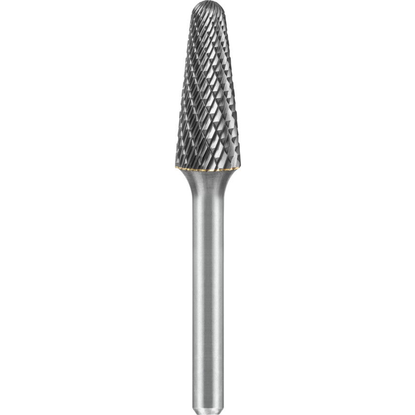Sherwood BALL NOSED CONE, 16MM DIA, 6MMSHANK, DOUBLE CUT / CUT 6 BURR termék fő termékképe