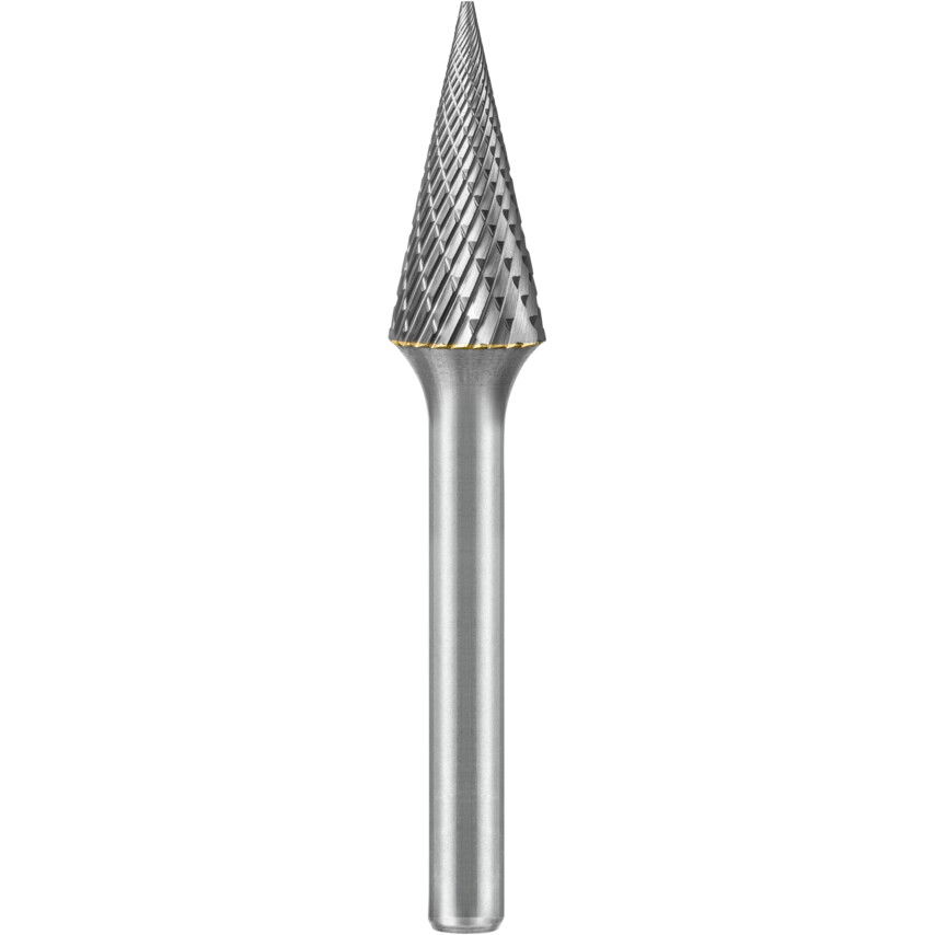 Sherwood CONE, 10MM DIA, 6MM SHANK,DOUBLECUT / CUT 6 BURR termék fő termékképe